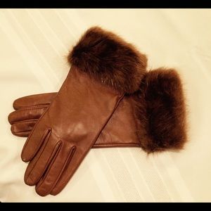 🎁Cashmere Lined Genuine Mink Gloves🎁